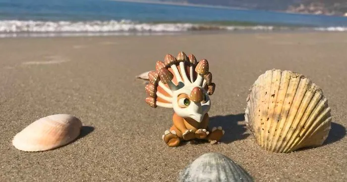 These Dinosaur-Mushroom Toys Have Traveled More Than Most People