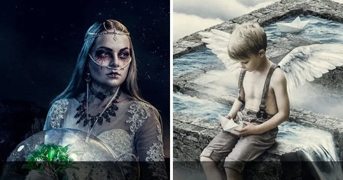 How It Was Done - Bts Material And The Progress Of My Composite Images
