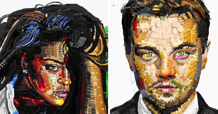 Artist Uses Emoji To Make Portraits Of Celebrities And Pop Culture Characters