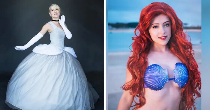 Woman Does Incredible Cosplay Work Of The Disney Princesses In Wonderful Dresses