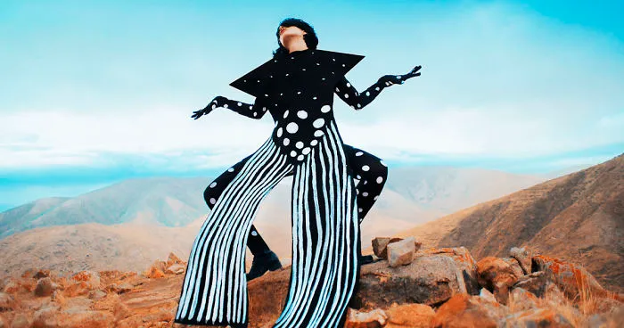 I Made Costumes And Flew To An Island To Make Surreal Space Selfportraits
