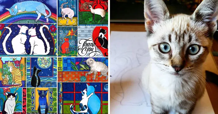 My Cat Helped Me To Create A New Calendar