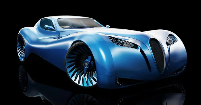 I Have Spent All My Free Time Designing This Art Deco Concept Car