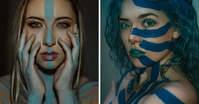 Photographer Combines Paint And Portrait Photography Like No One Else Ever Has