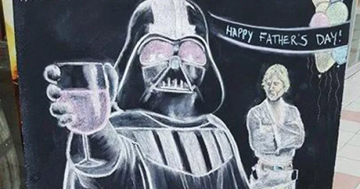 The Microbrewery Next To Where I Work Always Has The Best Chalk-Drawing Ads