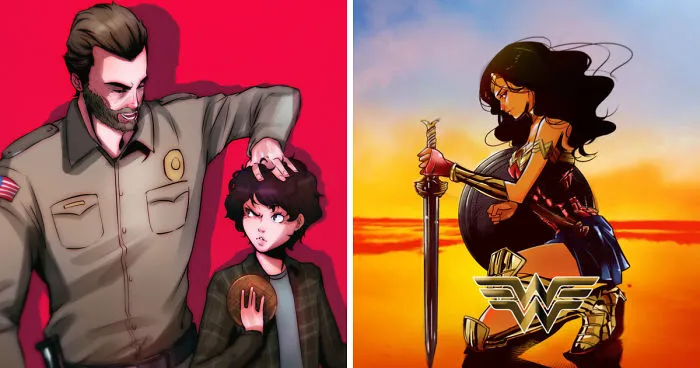 Turkish Artist Turns American Characters Into Manga