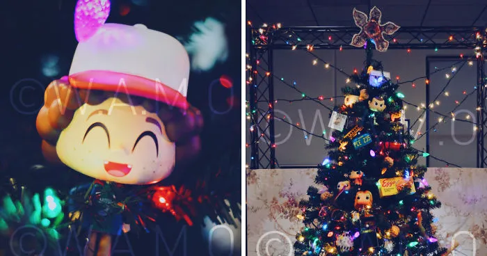 This Is What Happens When A Group Of Nerds At The Office Love Christmas And Stranger Things