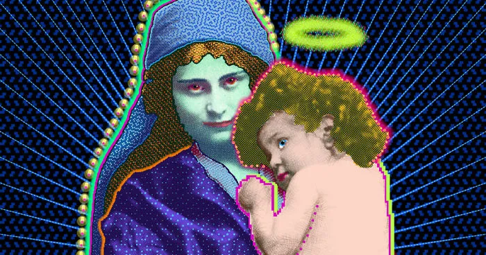 Painter Of Code Creates Gigapixel Madonna And Child Painting Using Custom Software