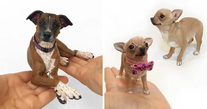 This Artist Makes Replicas Of Pets And The Result Is Lovely