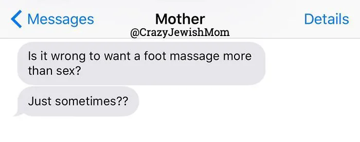 Daughter Posts Brutally Honest Texts That She Receives From Her Crazy Jewish Mother, And It's Hilarious