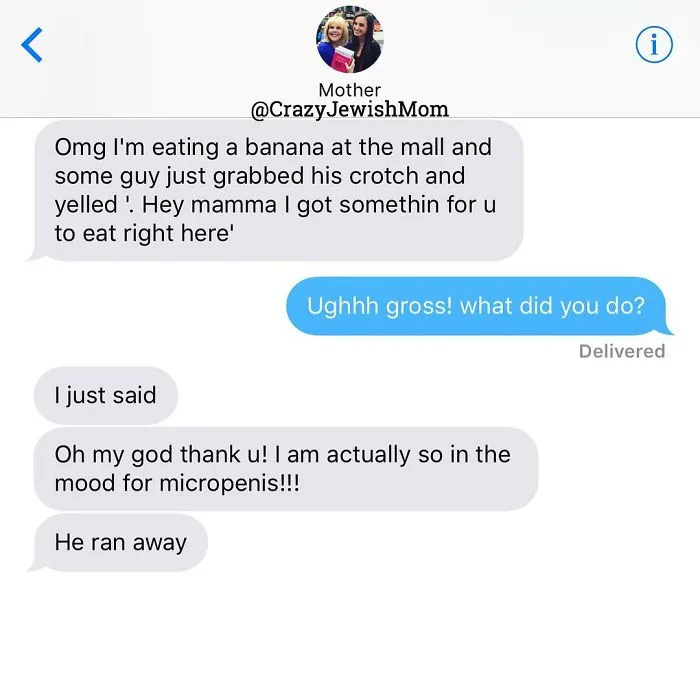Daughter Posts Brutally Honest Texts That She Receives From Her Crazy Jewish Mother, And It's Hilarious