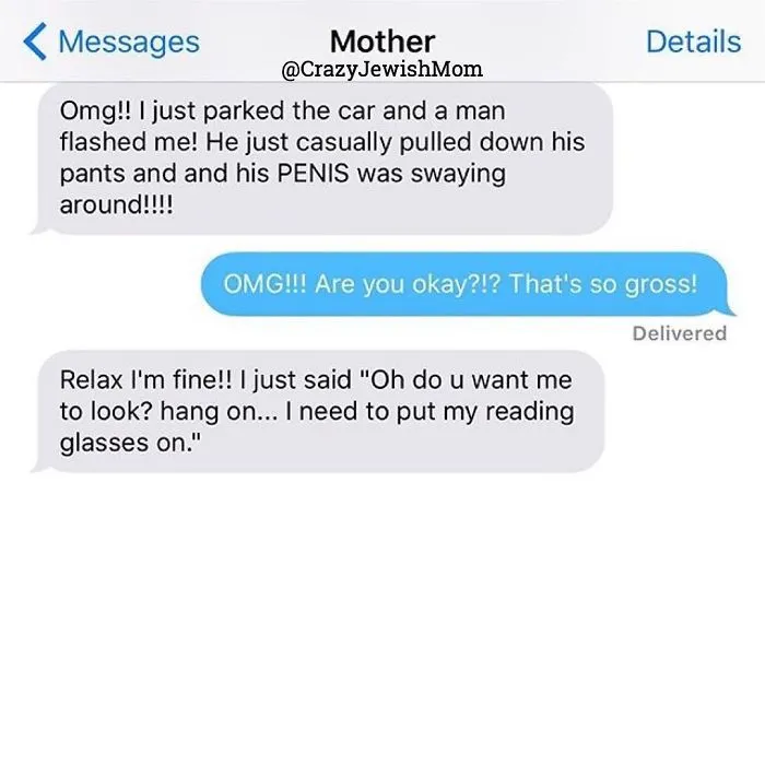 Daughter Posts Brutally Honest Texts That She Receives From Her Crazy Jewish Mother, And It's Hilarious