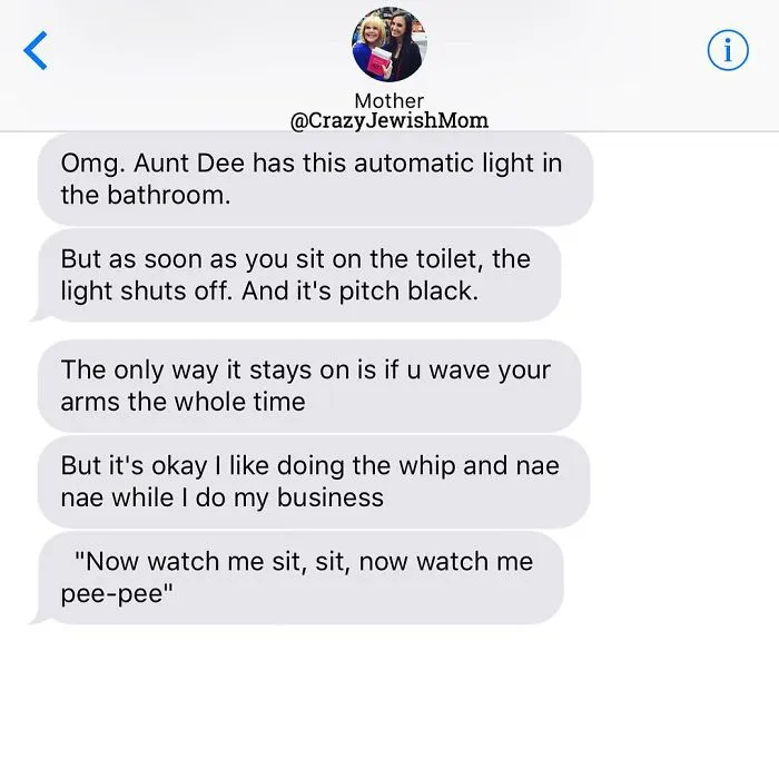 Daughter Posts Brutally Honest Texts That She Receives From Her Crazy Jewish Mother, And It's Hilarious