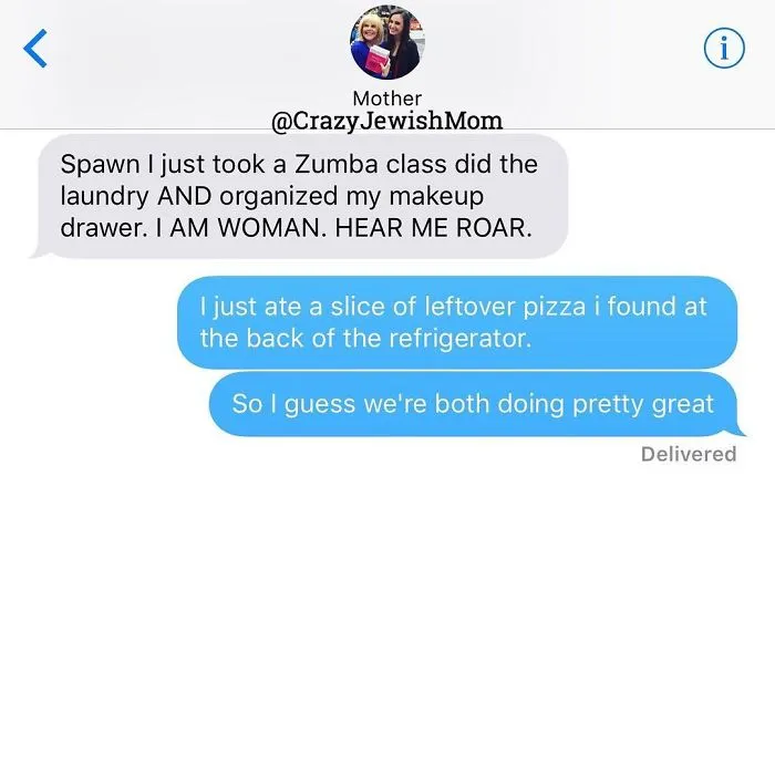 Daughter Posts Brutally Honest Texts That She Receives From Her Crazy Jewish Mother, And It's Hilarious