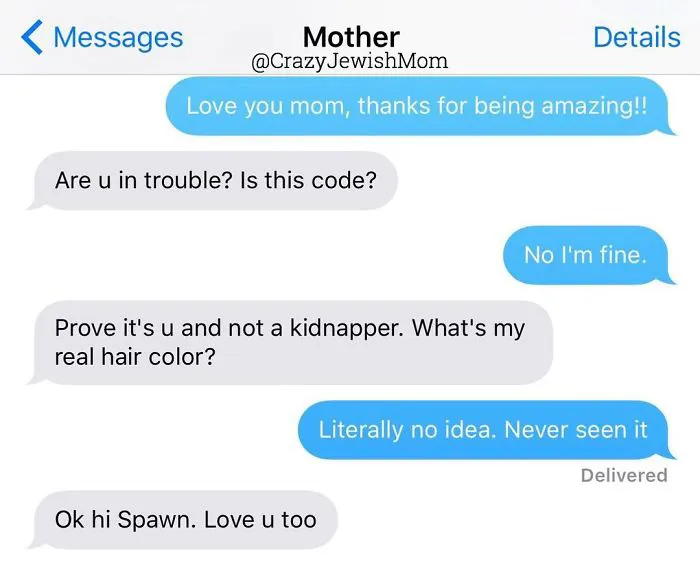 Daughter Posts Brutally Honest Texts That She Receives From Her Crazy Jewish Mother, And It's Hilarious