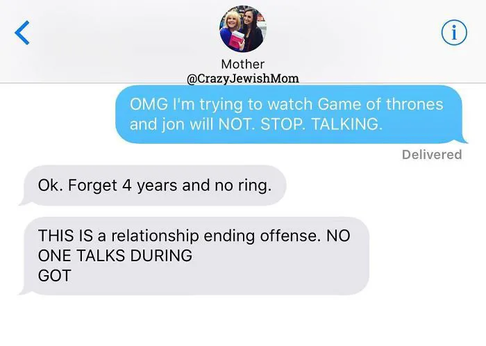 Daughter Posts Brutally Honest Texts That She Receives From Her Crazy Jewish Mother, And It's Hilarious