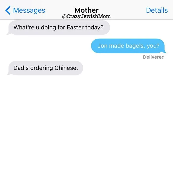 Daughter Posts Brutally Honest Texts That She Receives From Her Crazy Jewish Mother, And It's Hilarious