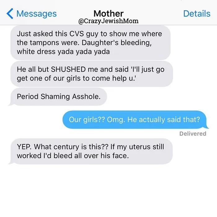 Daughter Posts Brutally Honest Texts That She Receives From Her Crazy Jewish Mother, And It's Hilarious