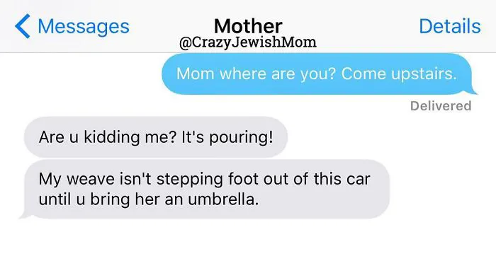 Daughter Posts Brutally Honest Texts That She Receives From Her Crazy Jewish Mother, And It's Hilarious