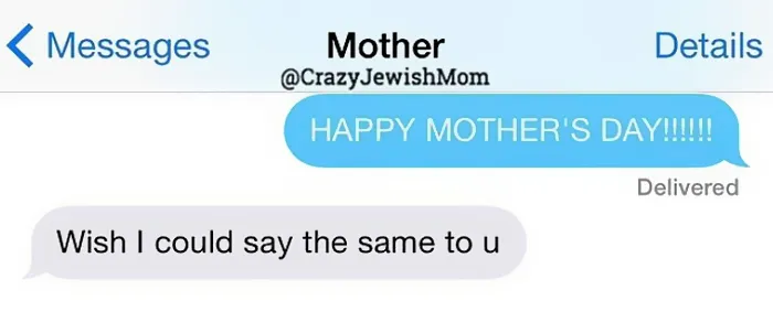 Daughter Posts Brutally Honest Texts That She Receives From Her Crazy Jewish Mother, And It's Hilarious