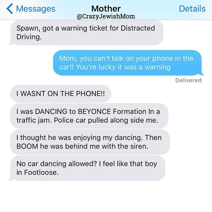 Daughter Posts Brutally Honest Texts That She Receives From Her Crazy Jewish Mother, And It's Hilarious