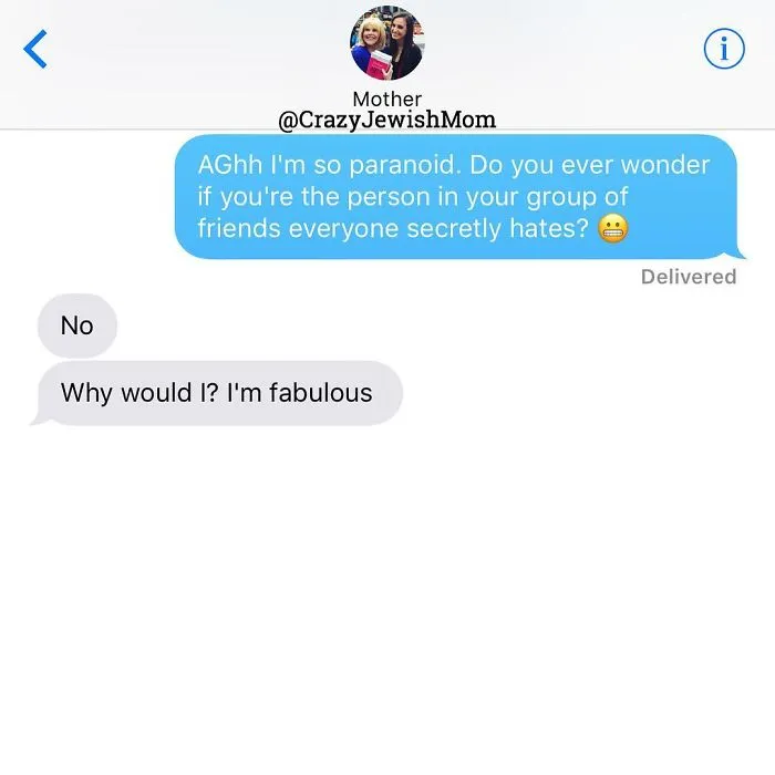 Daughter Posts Brutally Honest Texts That She Receives From Her Crazy Jewish Mother, And It's Hilarious