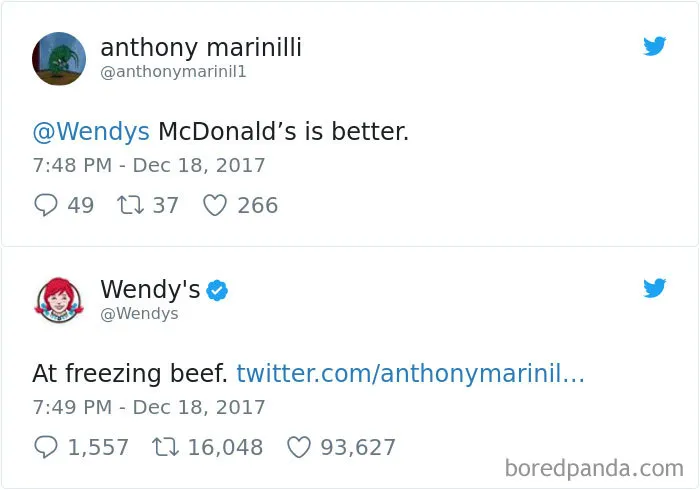 Wendy's Tweets