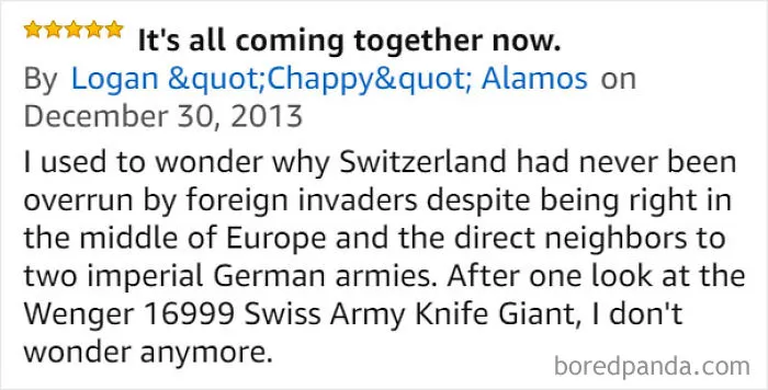 People Can't Stop Trolling This $9000 Swiss Army Knife On Amazon, And Here Are 46 Of The Funniest Reviews