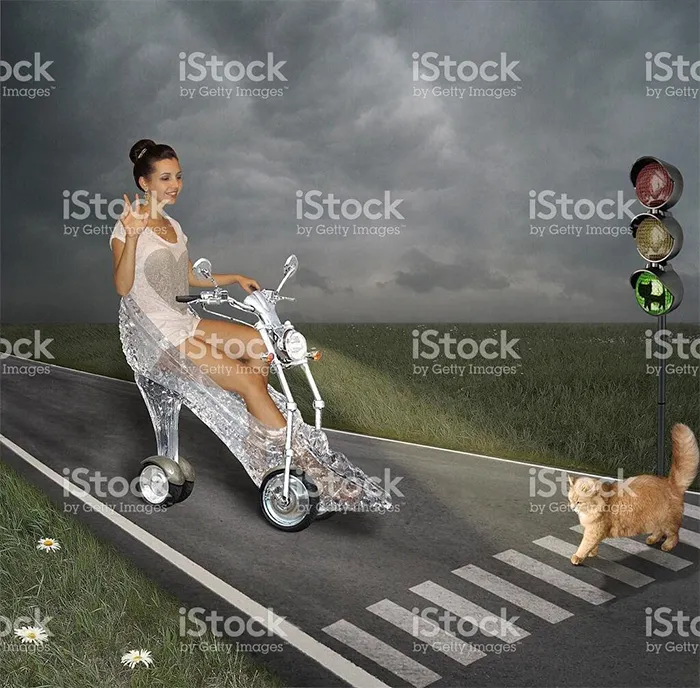 Tengo que llegar a casa antes de la tormenta, pero me pillan todos los semáforos gatunos