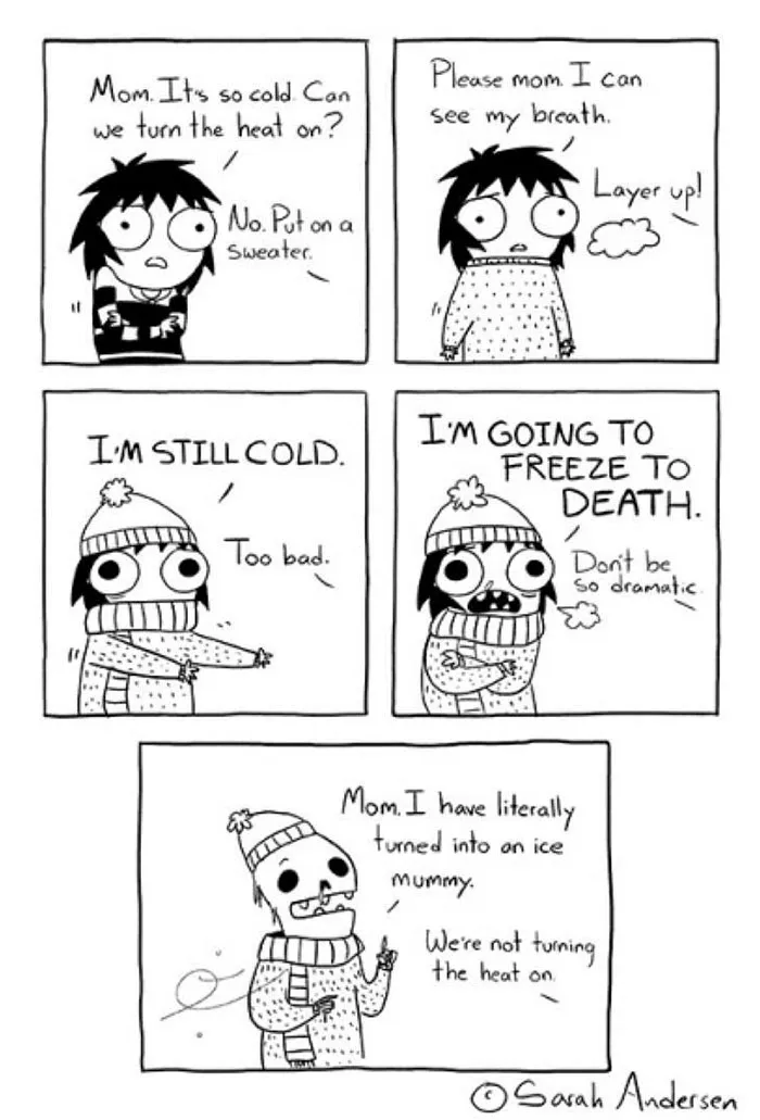 50 Funny Comics About Winter Problems That Almost Everyone Will Relate To