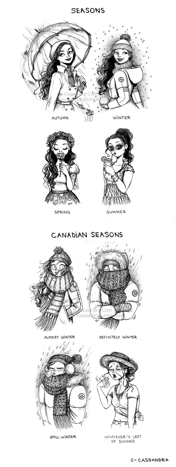 50 Funny Comics About Winter Problems That Almost Everyone Will Relate To