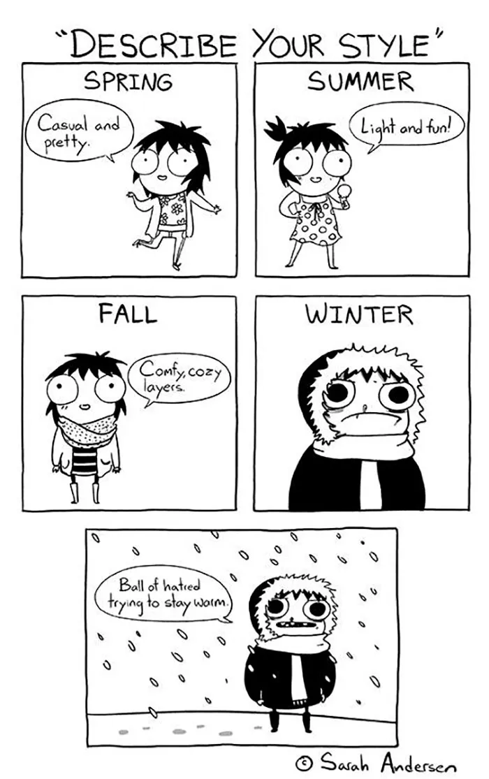 50 Funny Comics About Winter Problems That Almost Everyone Will Relate To