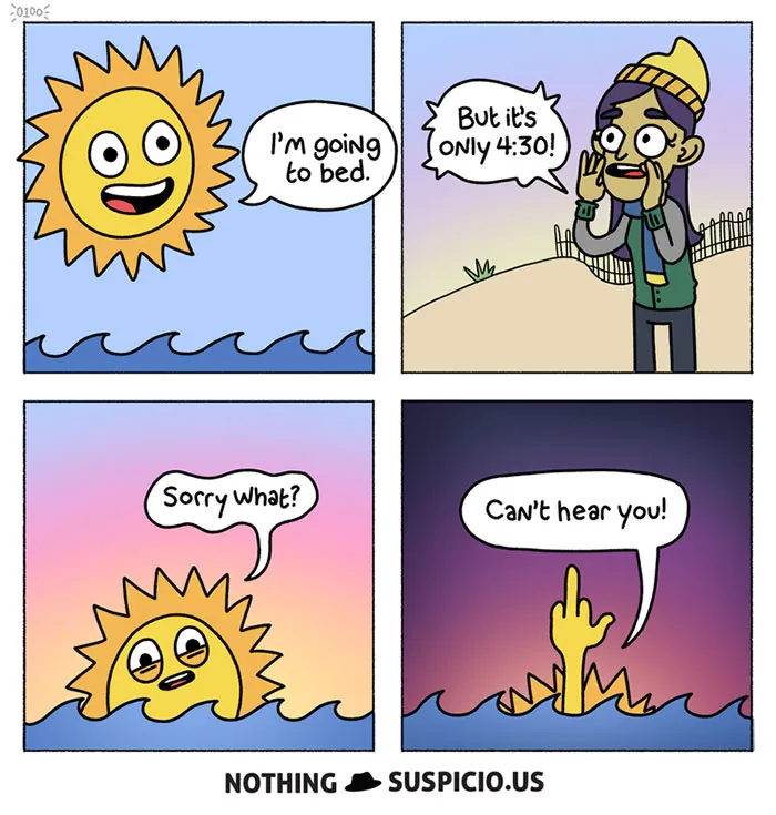 50 Funny Comics About Winter Problems That Almost Everyone Will Relate To