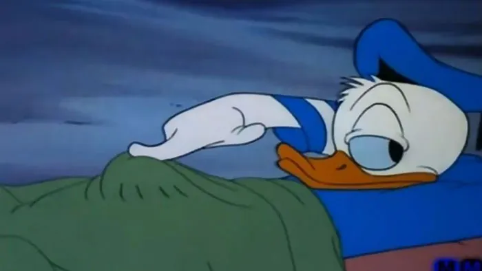 Lo que tiene Donald bajo la sábana