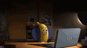 Porno de frutas. Hasta hay una caja de pañuelos al lado