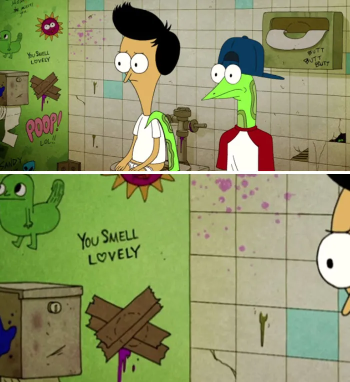 Ese agujero en el cuarto de baño...