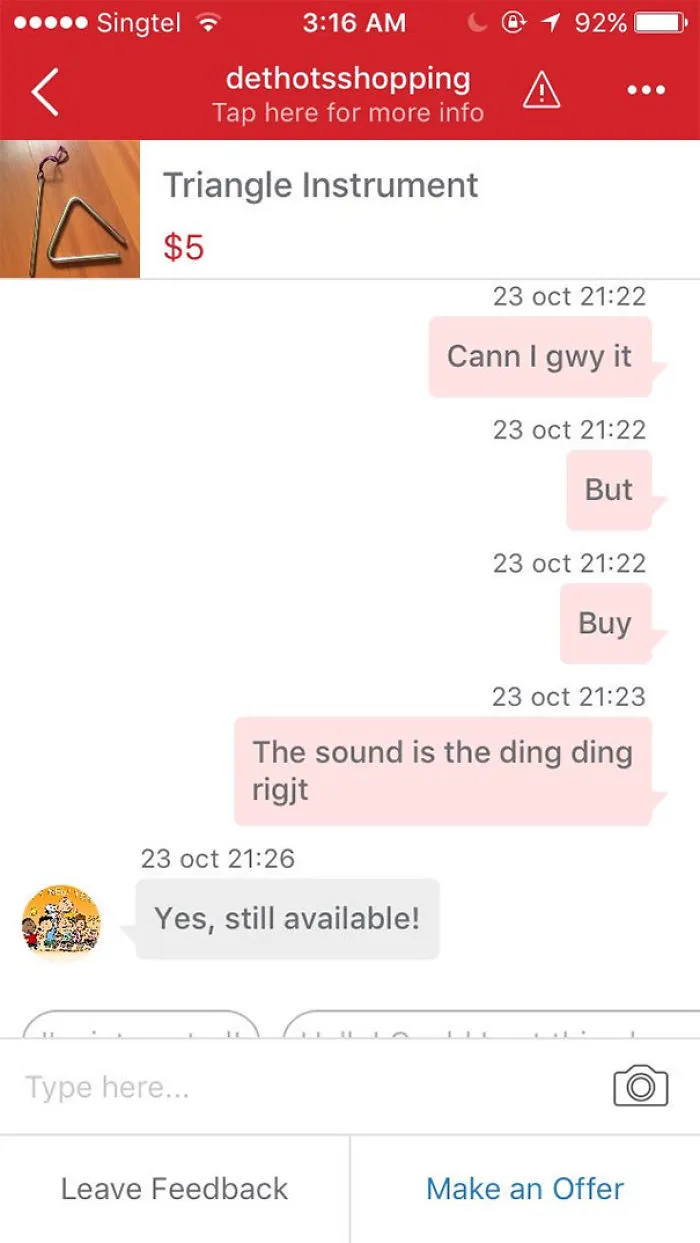 Remind Me Never To Go On Carousell When I'm Drunk And High Ever Again
