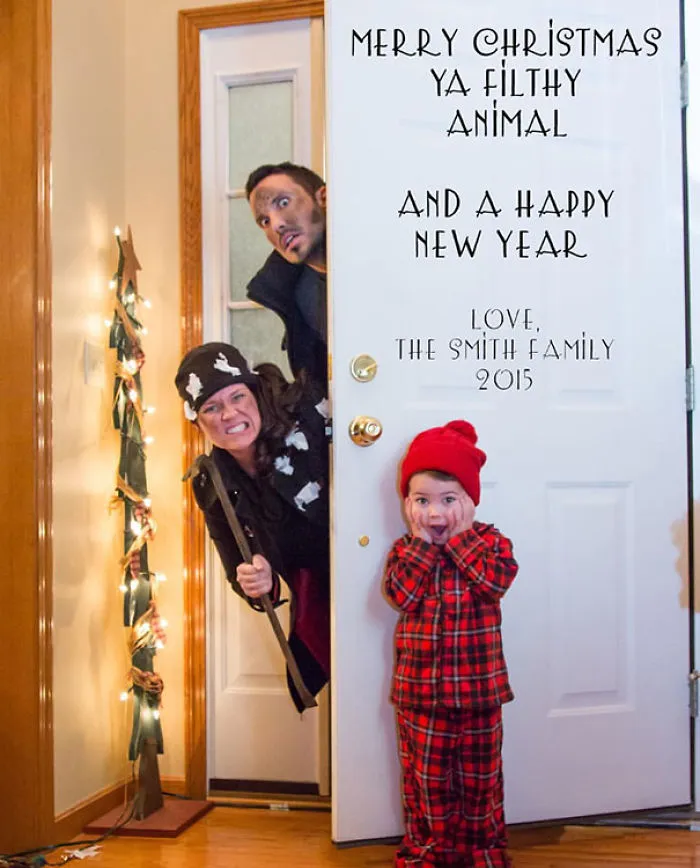 My Cousins Made A Pretty Great Christmas Card This Year