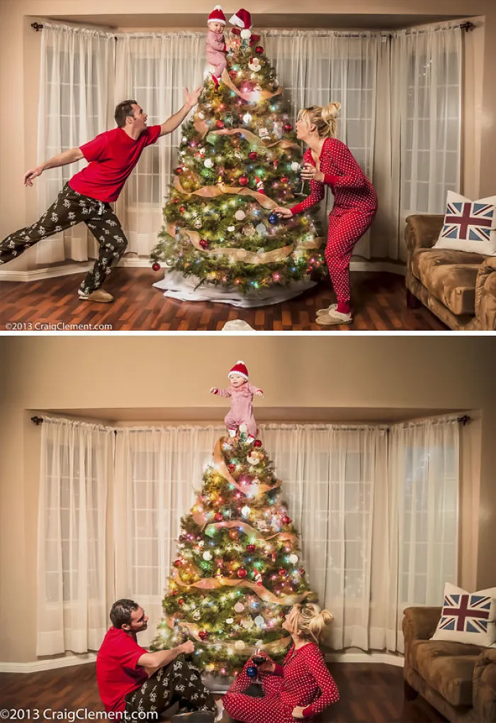 Whose Idea Was It To Make The Baby The Star On Top The Tree?