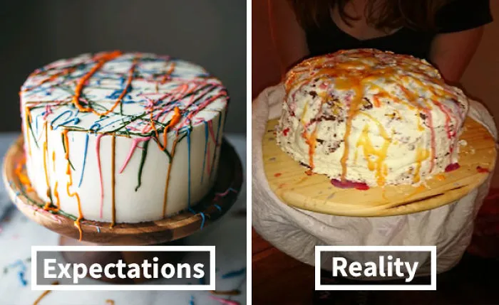 Paint Splatter Cake