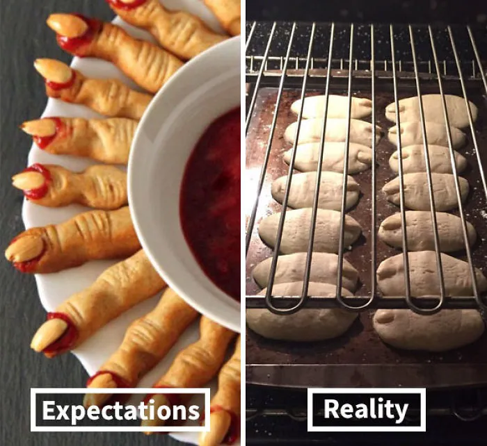 Pinterest Finger Cookie Failure My Friend Did. They Were Still Delicious