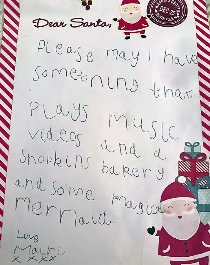 The Letter Is Off To The Big Man!