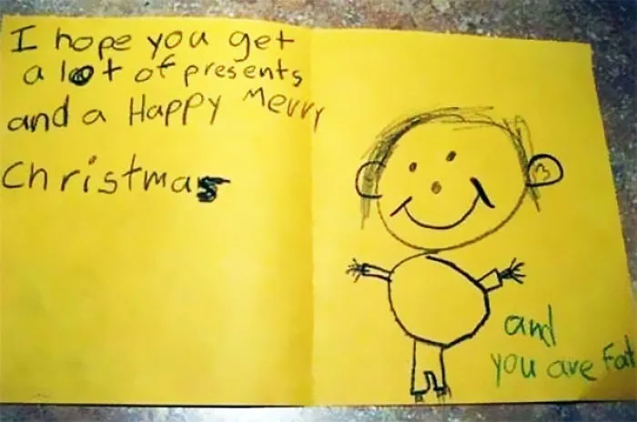 A Christmas Card From My Little Sister