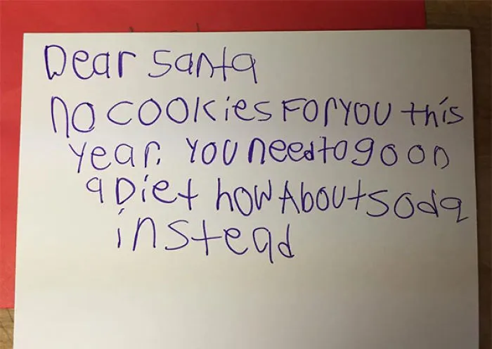 My Teacher Found This Note To Santa In Her 8-Year-Old's Bedroom
