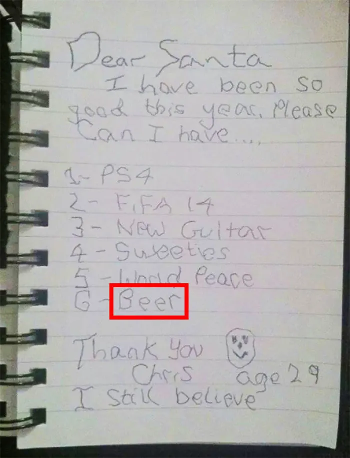Dear Santa...