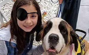 Girl Became Depressed After She Lost Her Vision, But Then She Met A Dog Who Changed Her Life