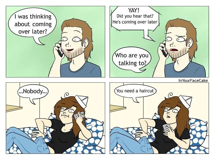 I Illustrate The Hilarious Side Of My Everyday Life With A Boyfriend