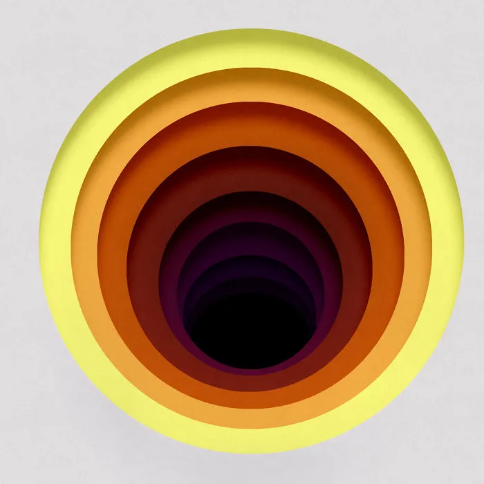 I Create Colorful Digital Paintings That Look Like Paper Cut Art