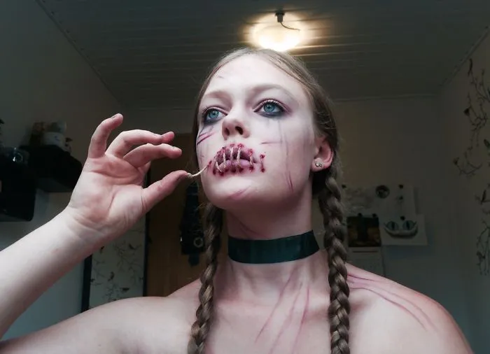 Stitched Mouth