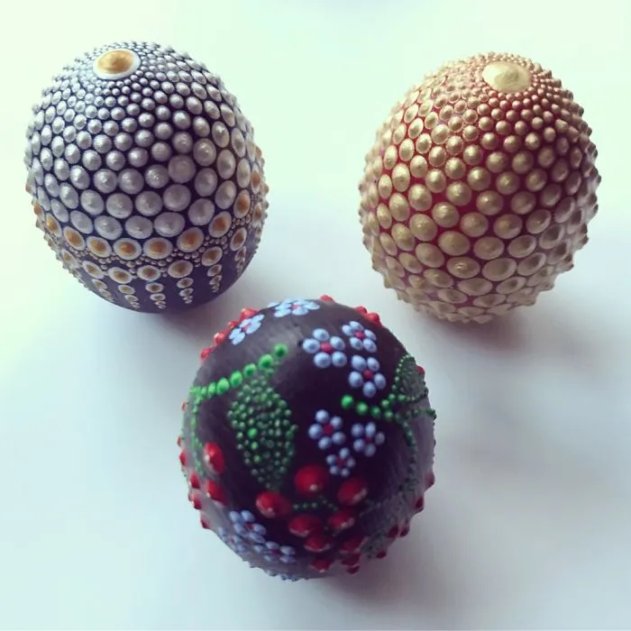 Tactile Art: I Create 3D Mandala Stones
